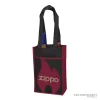 Custom Black and wine colored custom 2-bottle wine bag