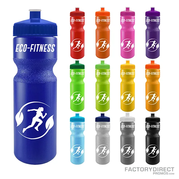 4E's Novelty Bulk Water Sports Bottles for Kids (12 Pack) 18 oz Squeeze  Reusable Plastic Neon Colors BPA Free Bike Water Bottles